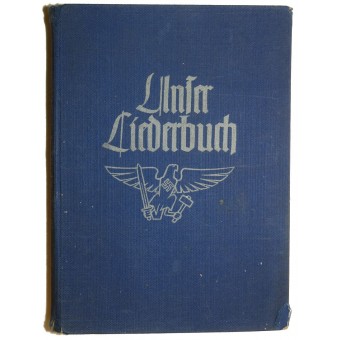 Unser Liederbuch Lieder der Hitler-Jugend. Hienosti havainnollistettu. Espenlaub militaria